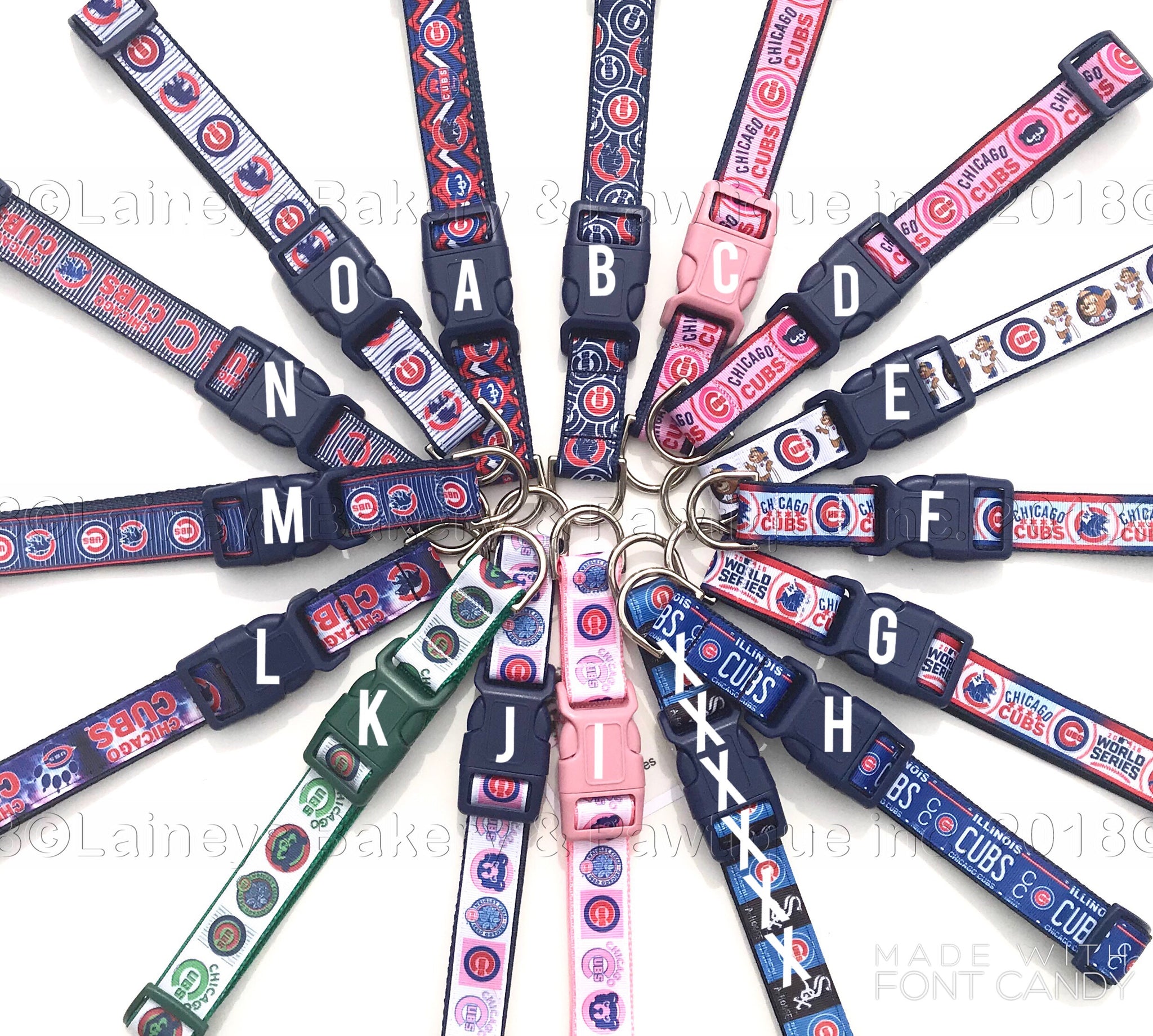 Laineys Cubs Dog Collars – Laineys Bakery & PawCessories